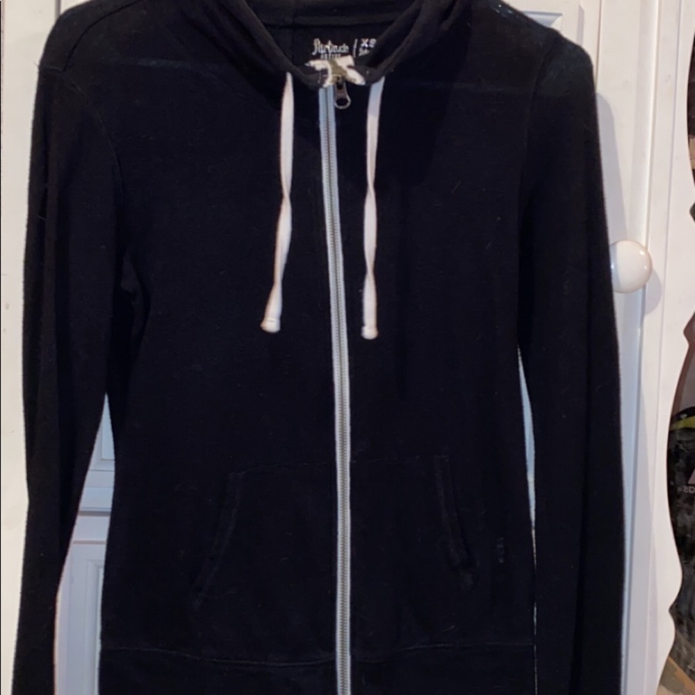 black zip up